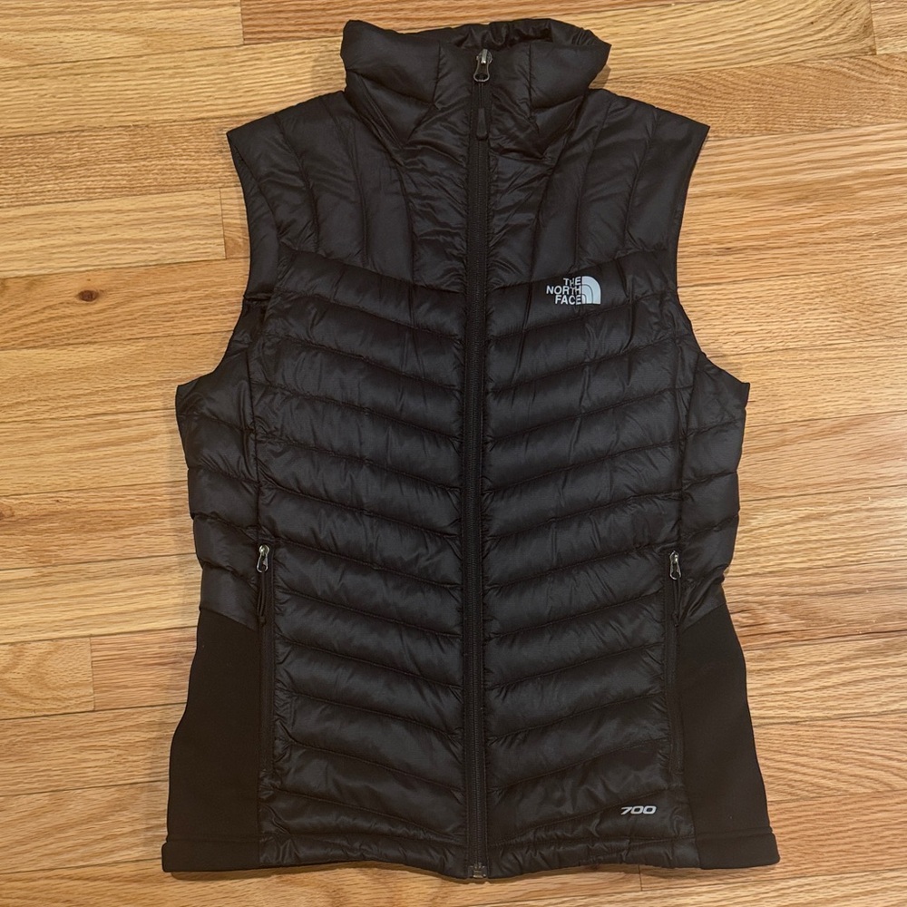 The North Face Black Quilted Vest